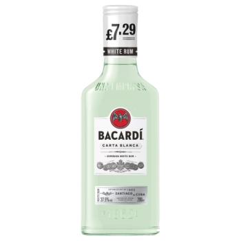 Bacardi Carta Blanca Pm 7.29 37.5%