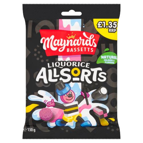 Maynards Bassetts Liquorice Allsorts Pm 1.35