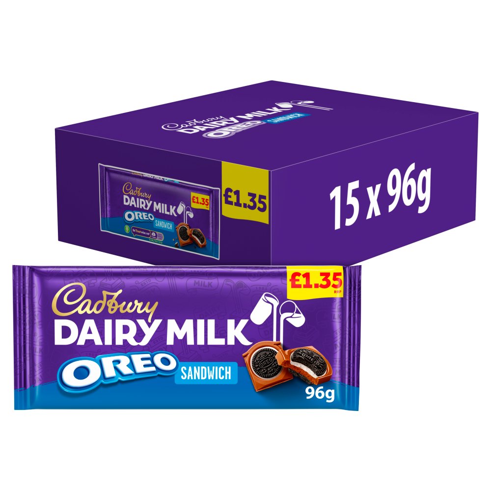 Cadbury Dairy Milk Oreo Sandwich Pm1.35 96G
