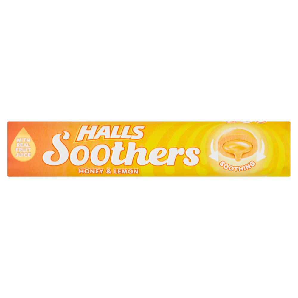 Halls Soother Honey & Lemon (6)