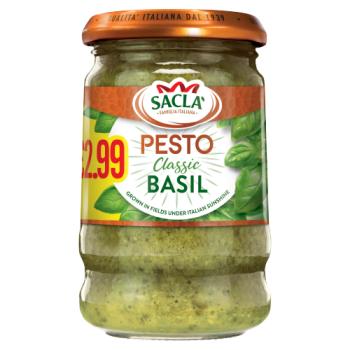 Sacla Basil Pesto Pm2.99 190G