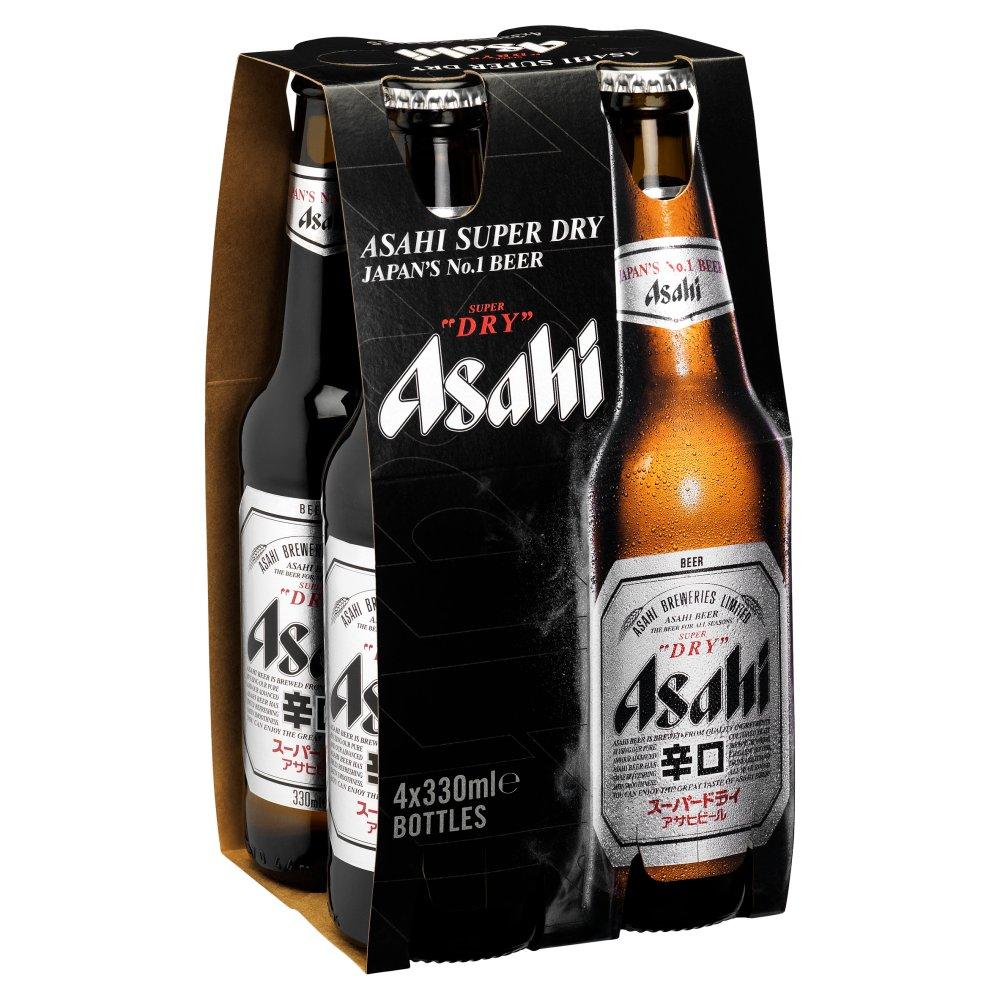 Asahi Super Dry 4Pk - 5%