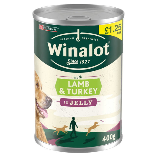 Winalot Can In Jelly Lamb & Turkey