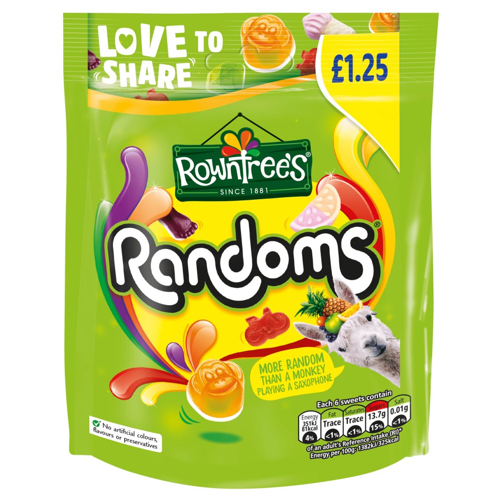 Rowntree Randoms Pouch Pm 1.25