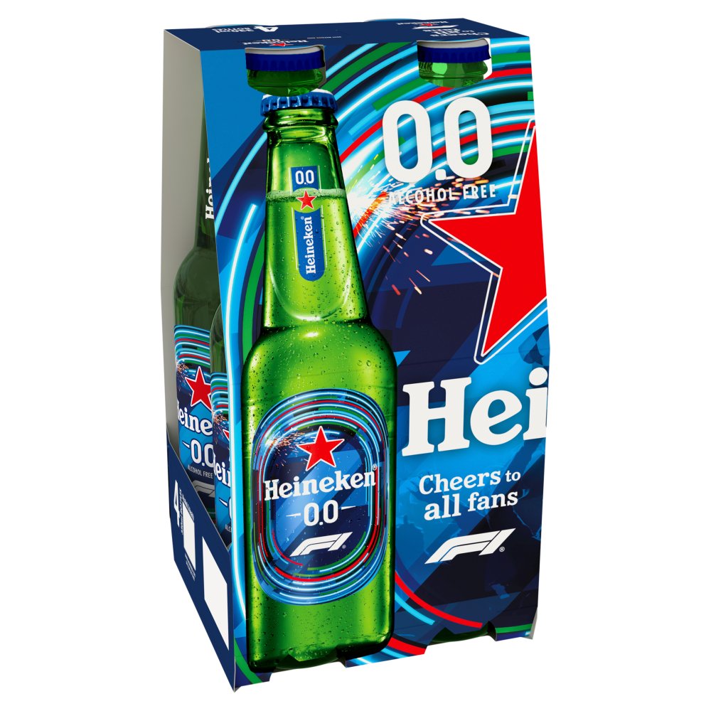 Heineken 4 Pack 0%