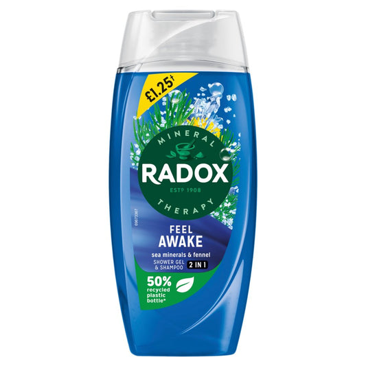 Radox Shower Gel Awake Β£1.25 225Ml