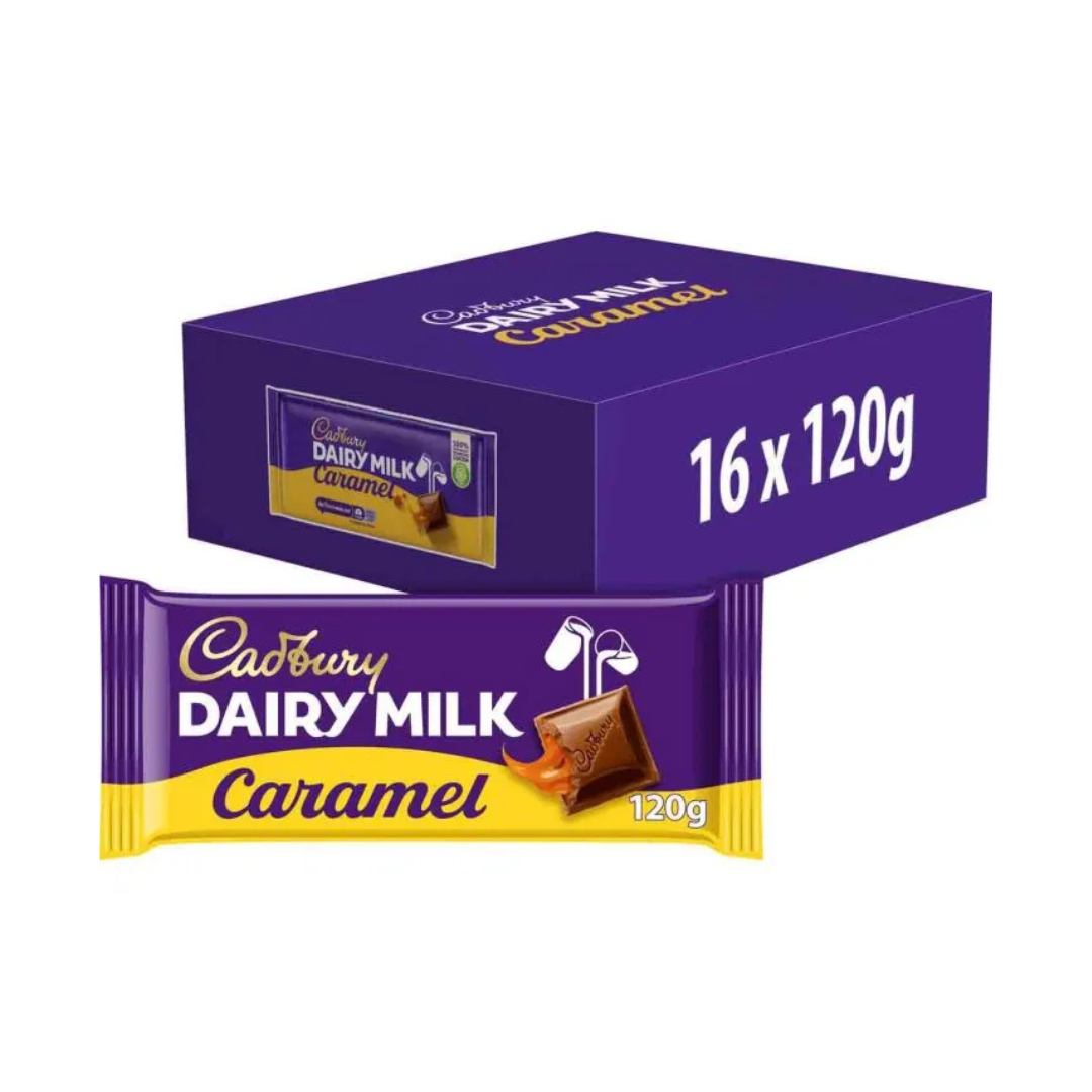 Cadbury Dairy Milk Caramel 120G X 16 (LP)
