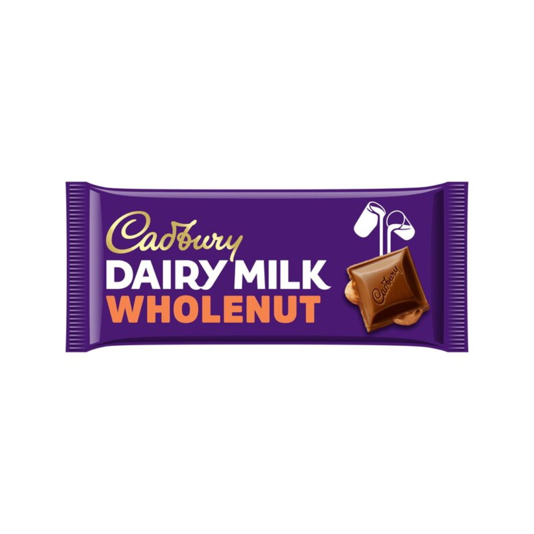 Cadbury Dairy Milk Whole Nut 180G X 14 (LP)