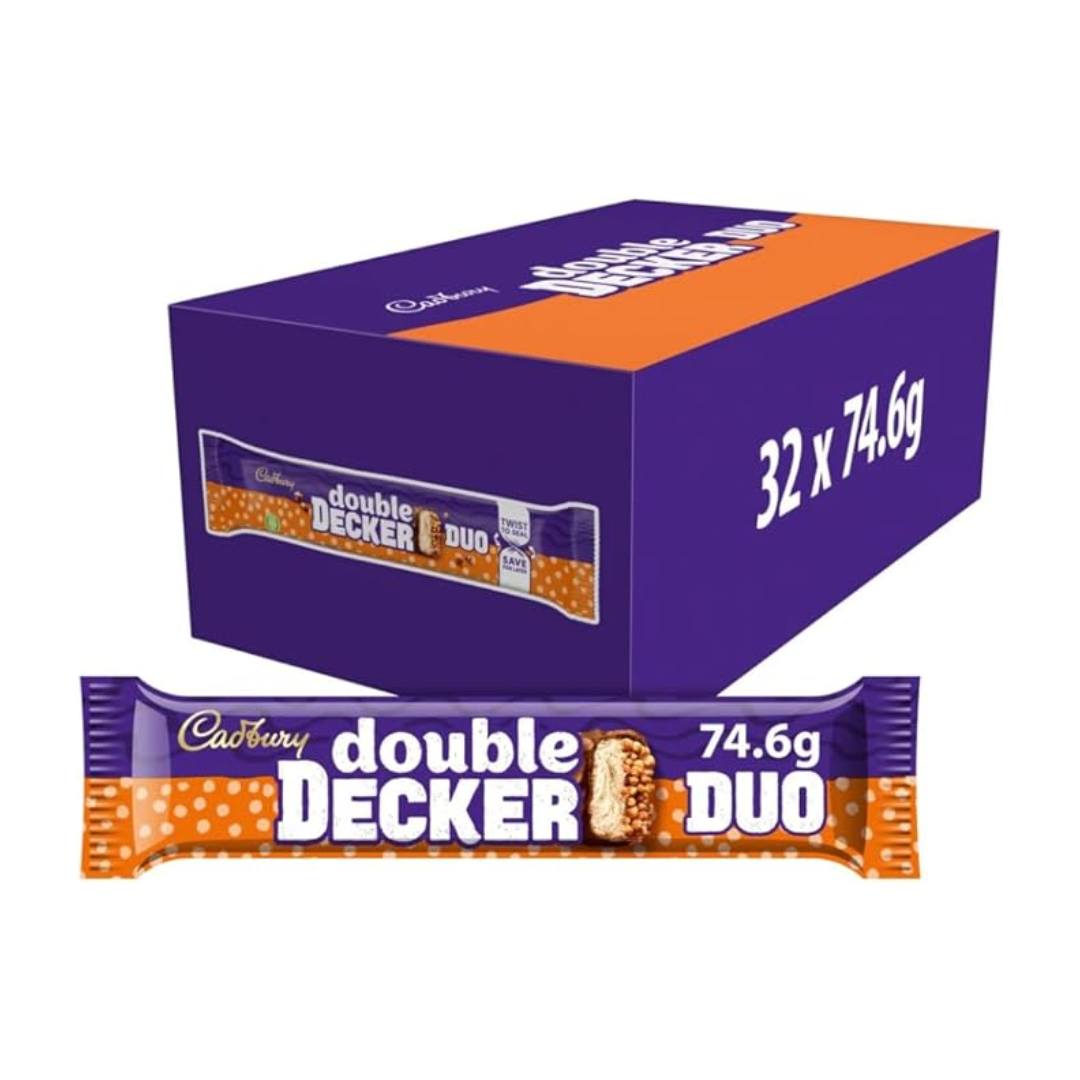 Cadbury Double Decker Duo 74.6G X 32 (LP)