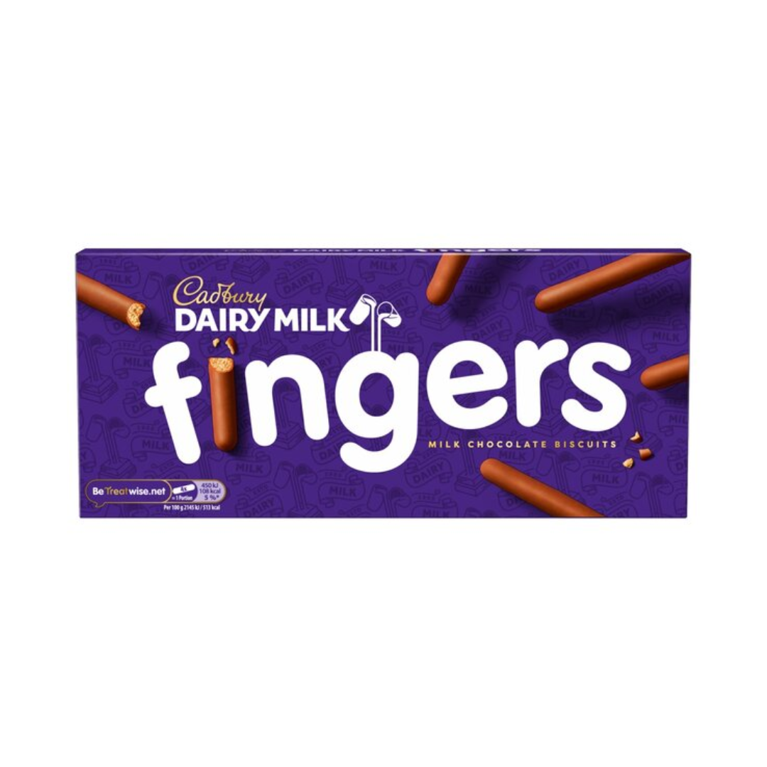 Cadbury Fingers Milk Choc 114G X 20 (LP)