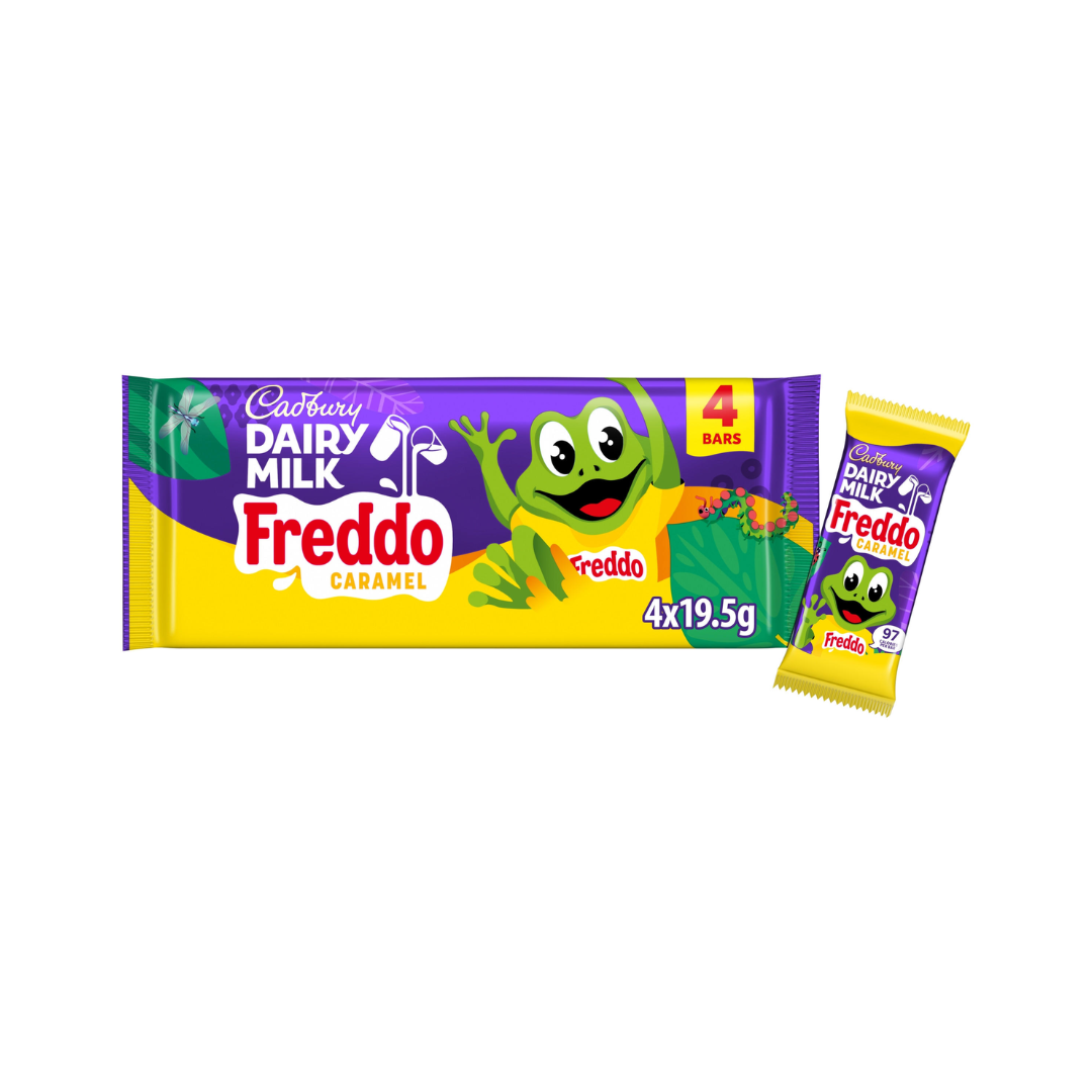 Cadbury Freddo Caramel 4 Pk 72G X 30 (LP)