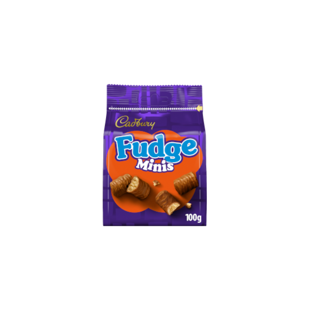 Cadbury Fudge Minis 100G X 10 (LP)