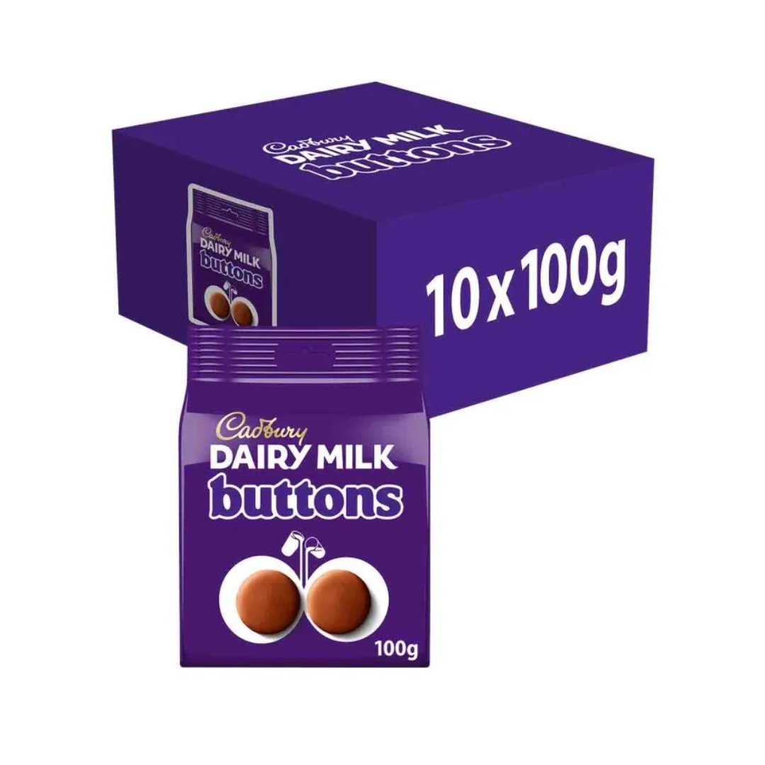 Cadbury Giant Buttons 100G X 10 (LP)