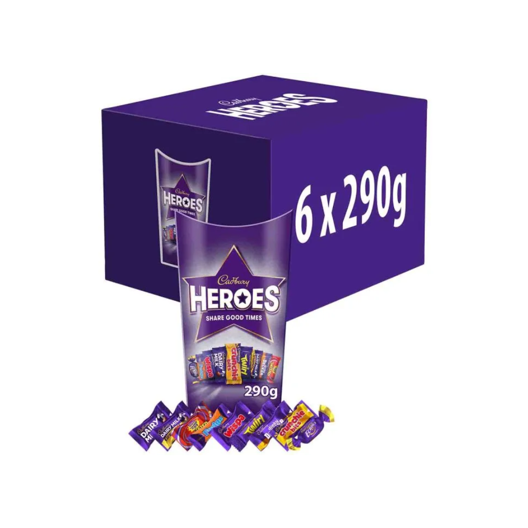 Cadbury Heroes Carton 290G X 6 (LP)