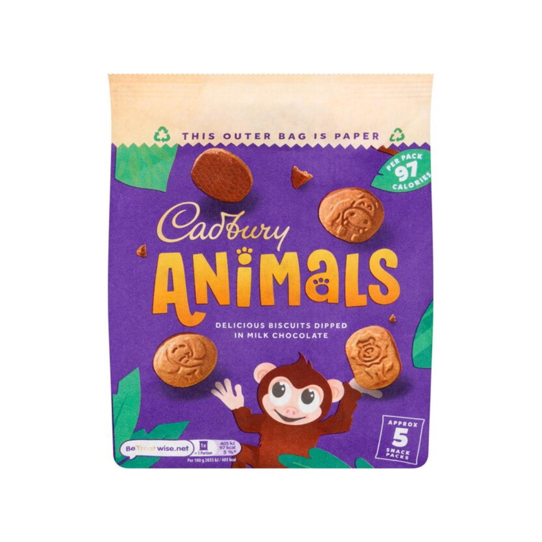Cadbury Mini Animals (5X19.9G) 99.5G X 8 (LP)