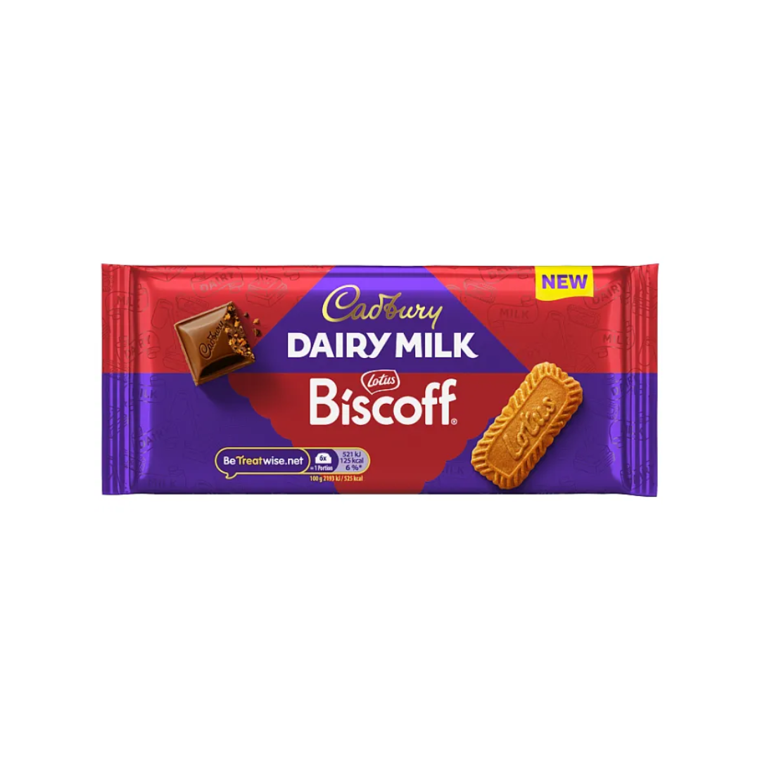 Cadbury Dairy Milk Lotus Biscoff