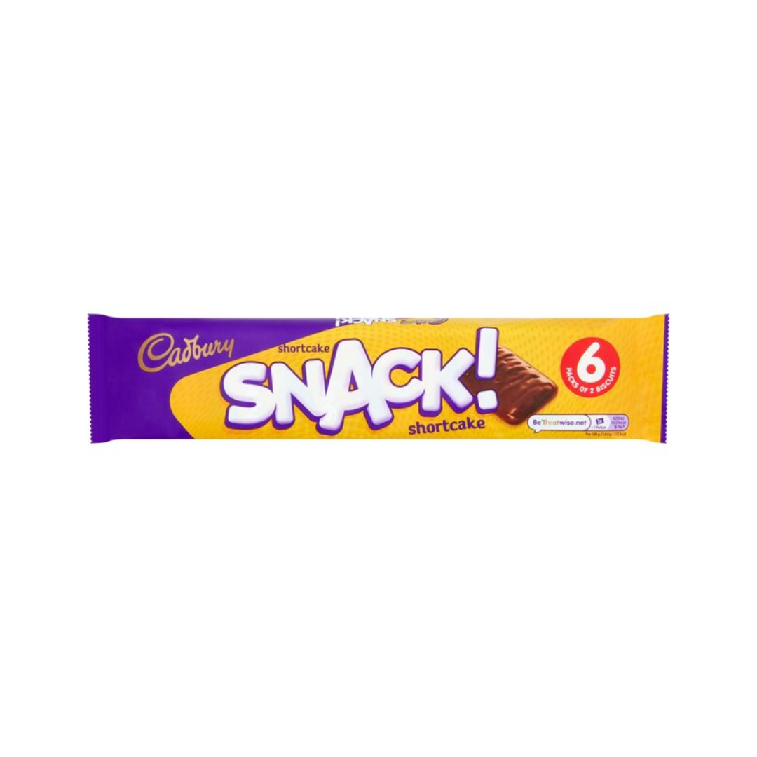 Cadbury Snack Shortcake 6 Pack 120G X 24 (LP)