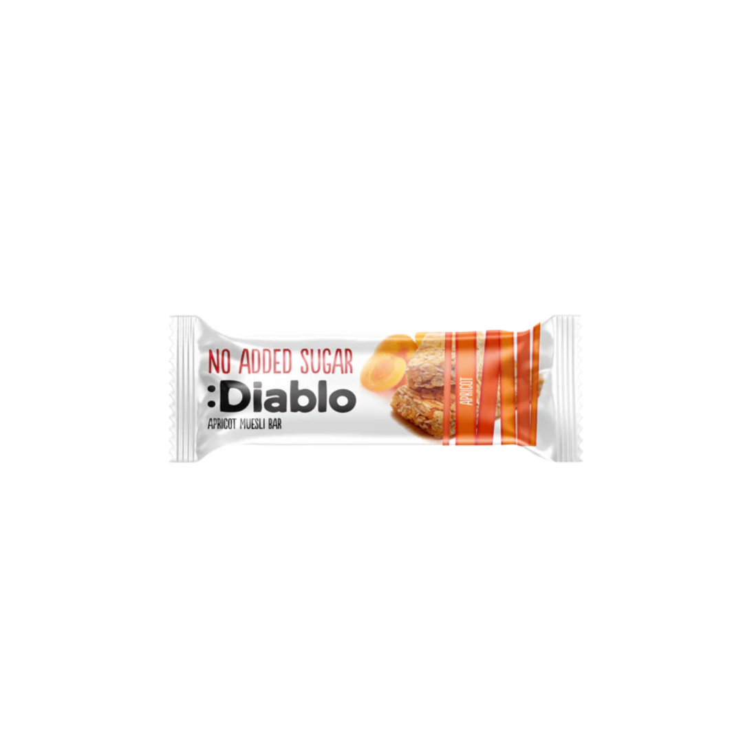 :Diablo Apricot Muesli Bar 30g