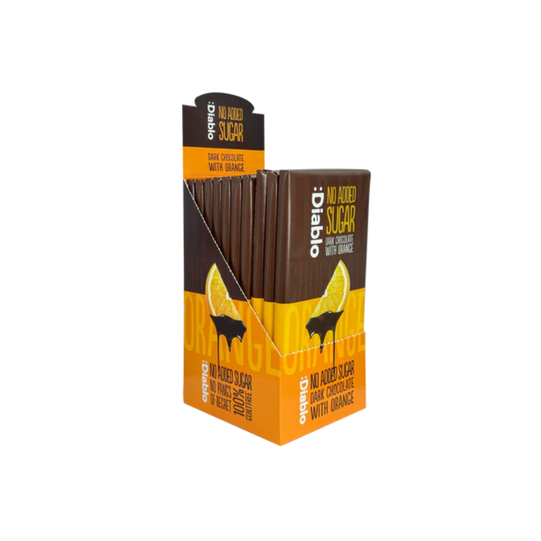:Diablo Dark Chocolate With Orange 75G