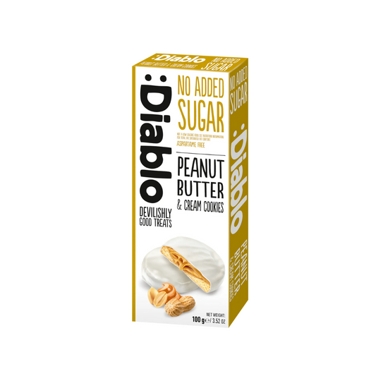 :Diablo Peanut Butter & Cream Cookies 100g