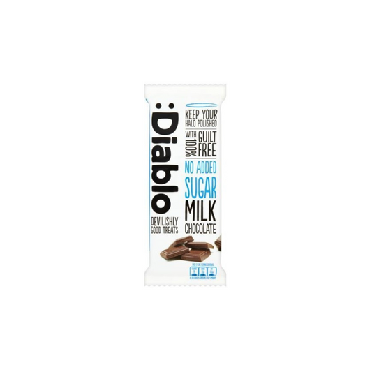 :Diablo No Added Sugar Milk Chocolate  85g