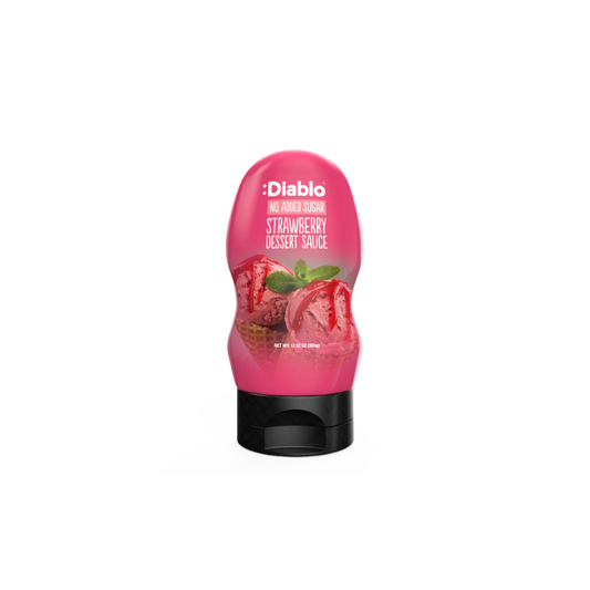:Diablo No Added Suagr Strawberry Dessert Sauces 290ml