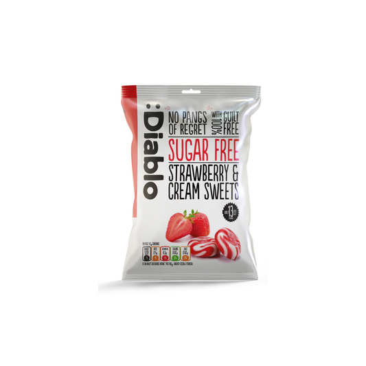 :Diablo Strawberry & Cream Sweets 75g