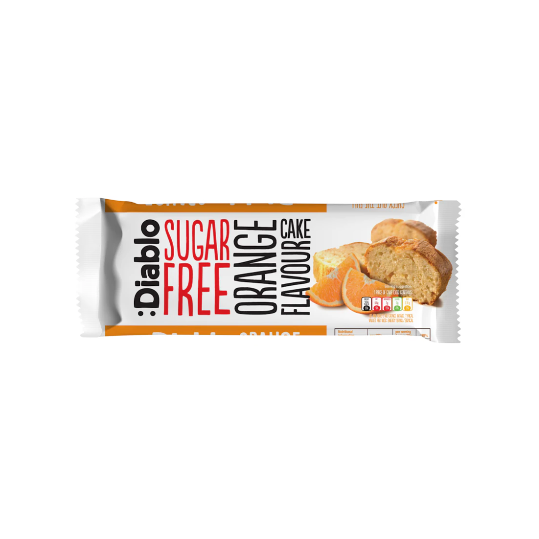:Diablo Sugar Free Orange Flavour Cake 200g