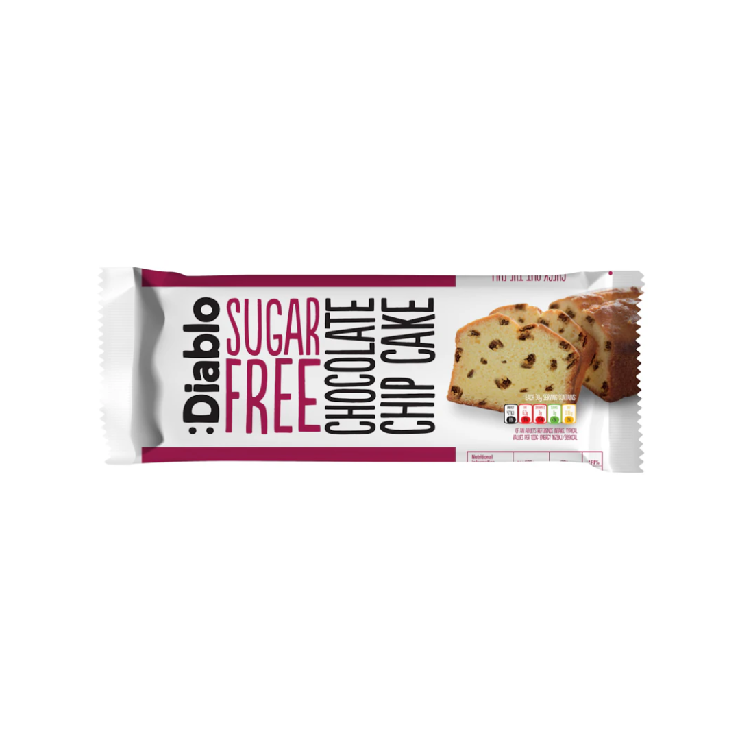 :Diablo Sugar Free Chocolate Chip Cake 200g