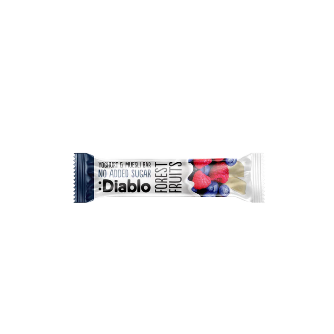 :Diablo Yoghurt Coated Forest Fruit Muesli Bar 30g