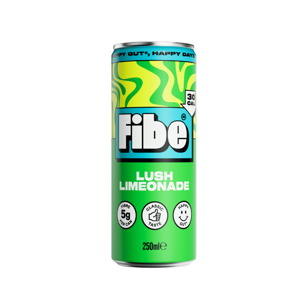 Fibe Prebiotic Soda Lush Limeonade 12 x 250ml