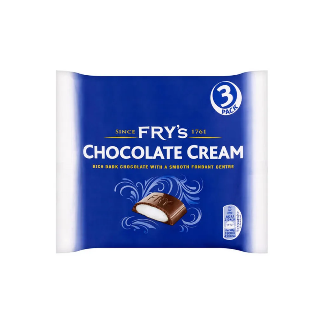 Fry's Chocolate Cream 147G 3Pk X 16 (LP)