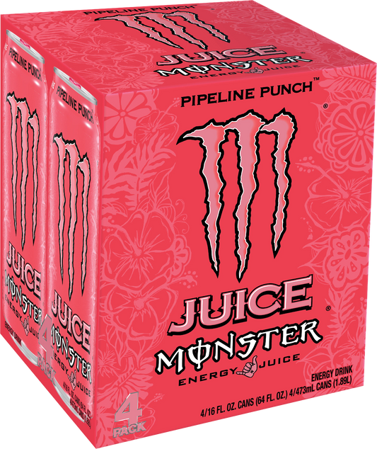Monster Pipeline Punch 4Pk