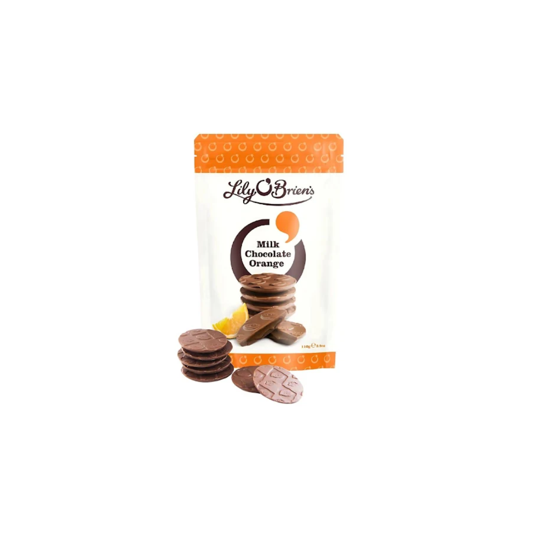 Lily O'Brien's Milk Choc Orange Bag (7x100g)
