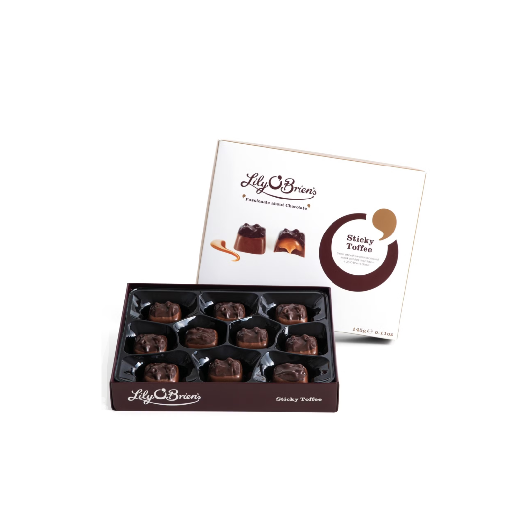 Lily O'Brien's Sticky Toffee (8x145g)