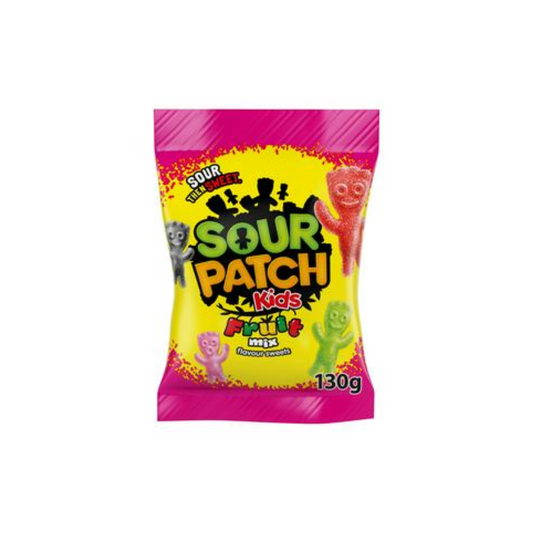 Maynards Sour Patch Kids Fruit Mix 130G X 10 (LP)