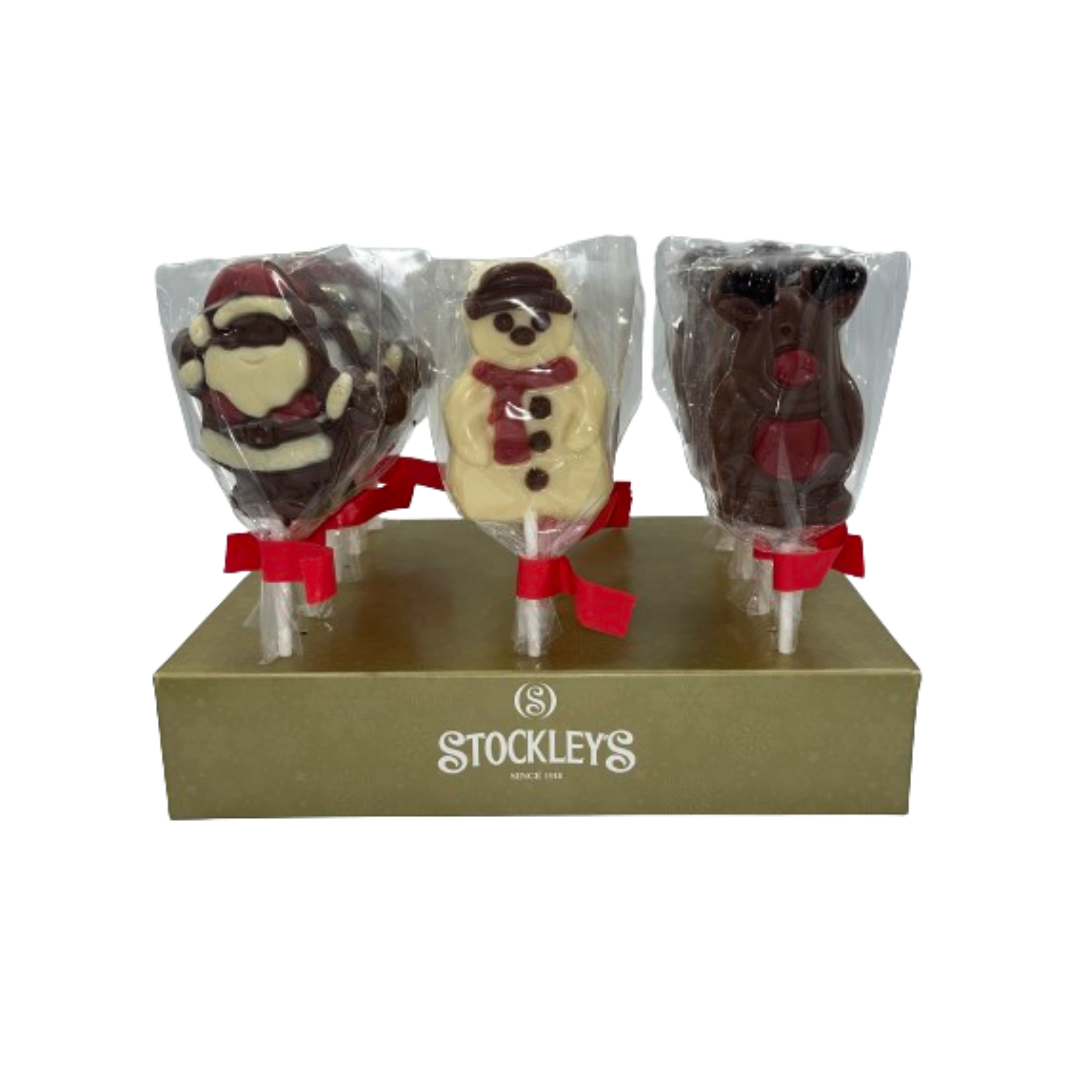 Stockley's Christmas Chocolate Lollies