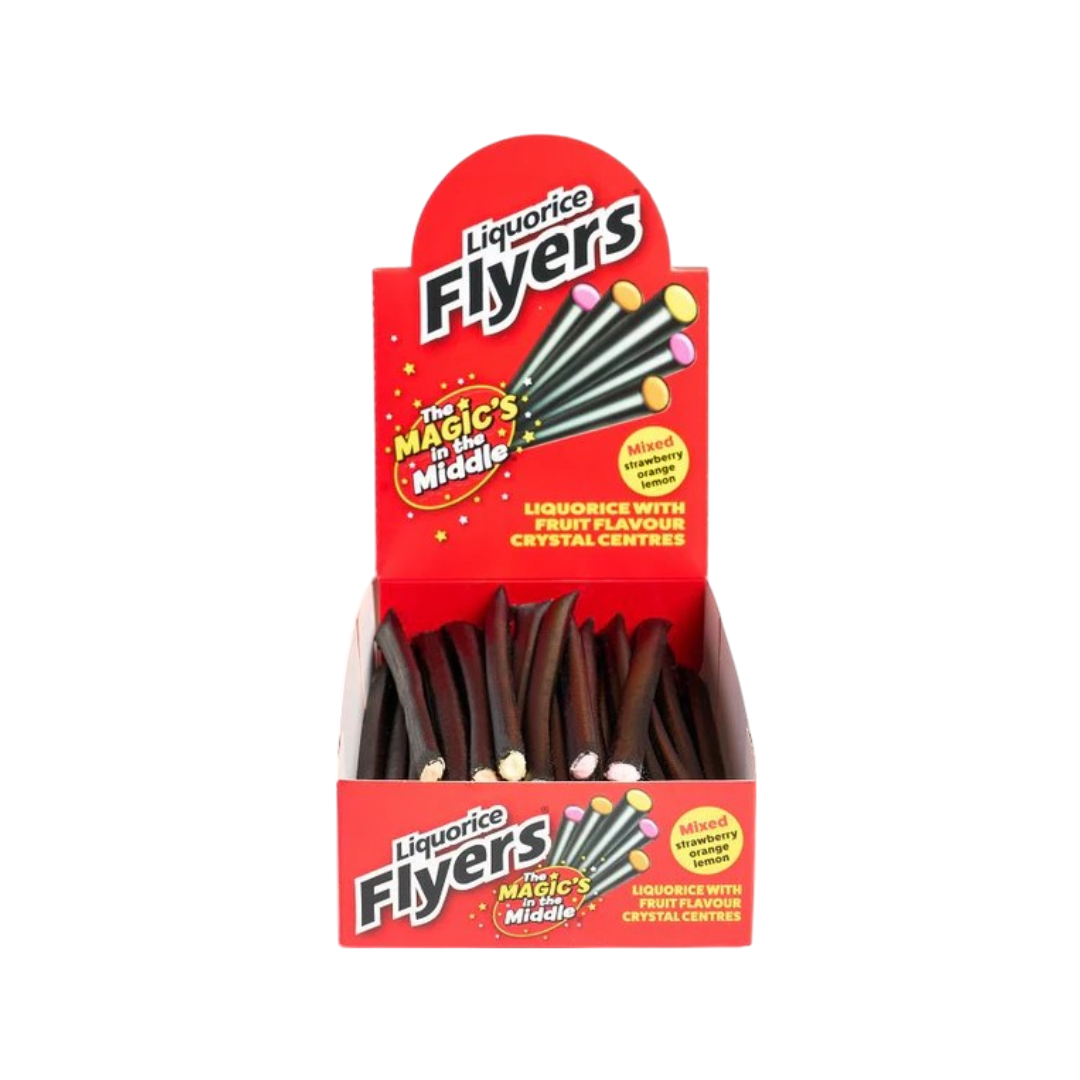 Stockley's Liquorice Flyers Giant Singles CDU (NON EU)