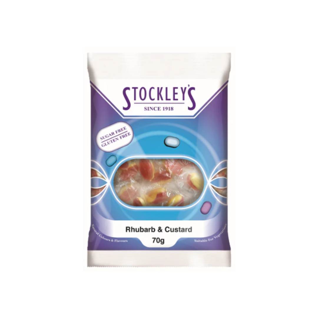 Stockley's Sugar Free Rhubarb & Custard