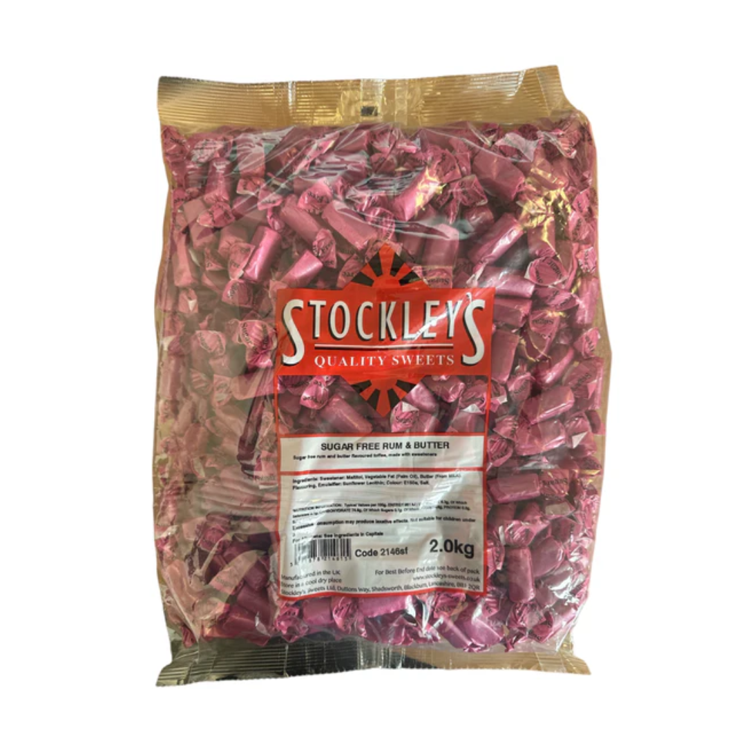 Stockley's Sugar Free Rum & Butter Toffee
