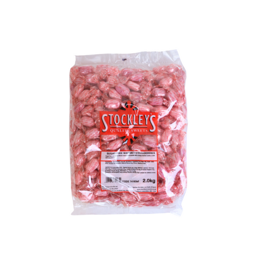 Stockley's Sugar Free Sherbet Strawberries 2kg
