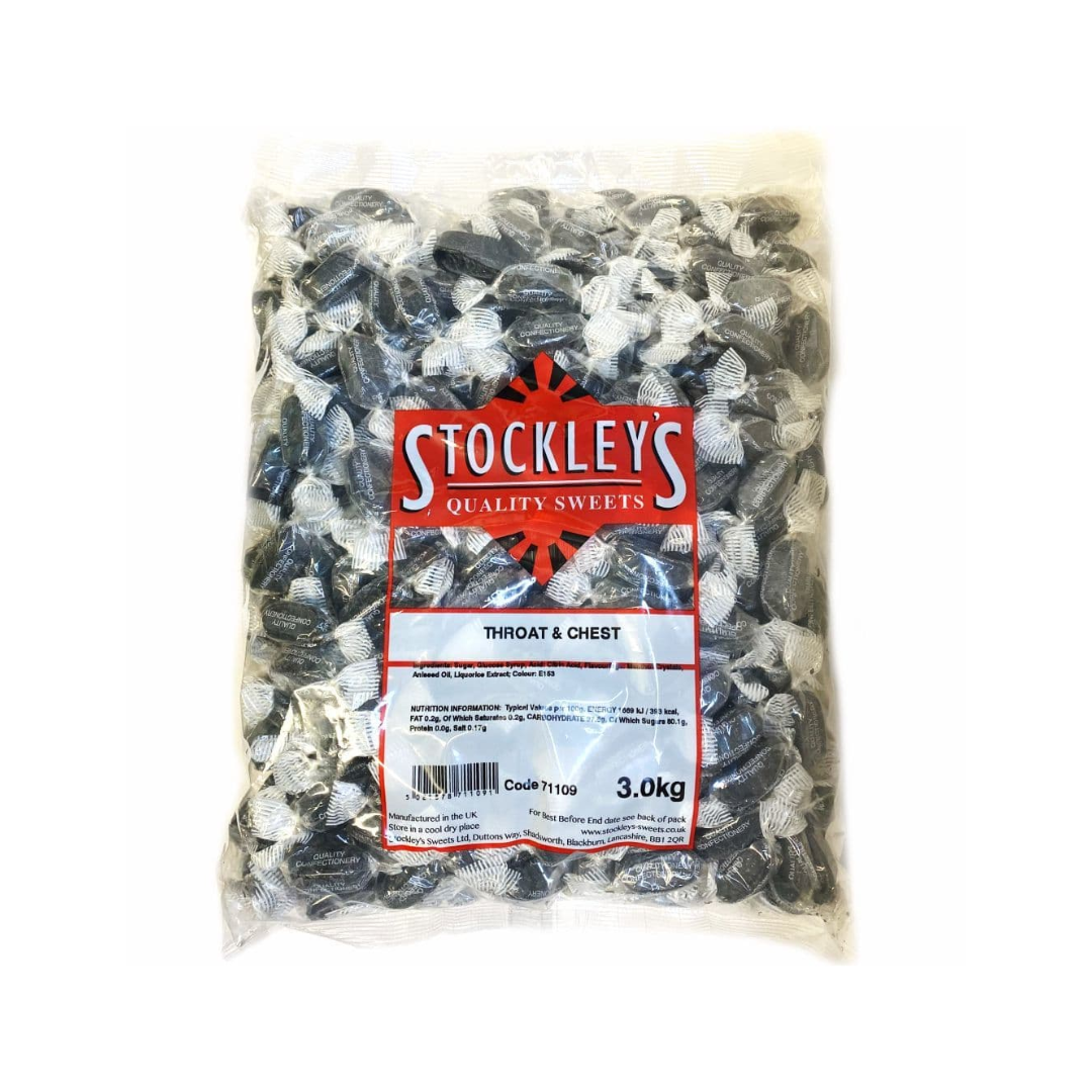 Stockley's Wrapped Hard Sweet Throat & Chest 3kg