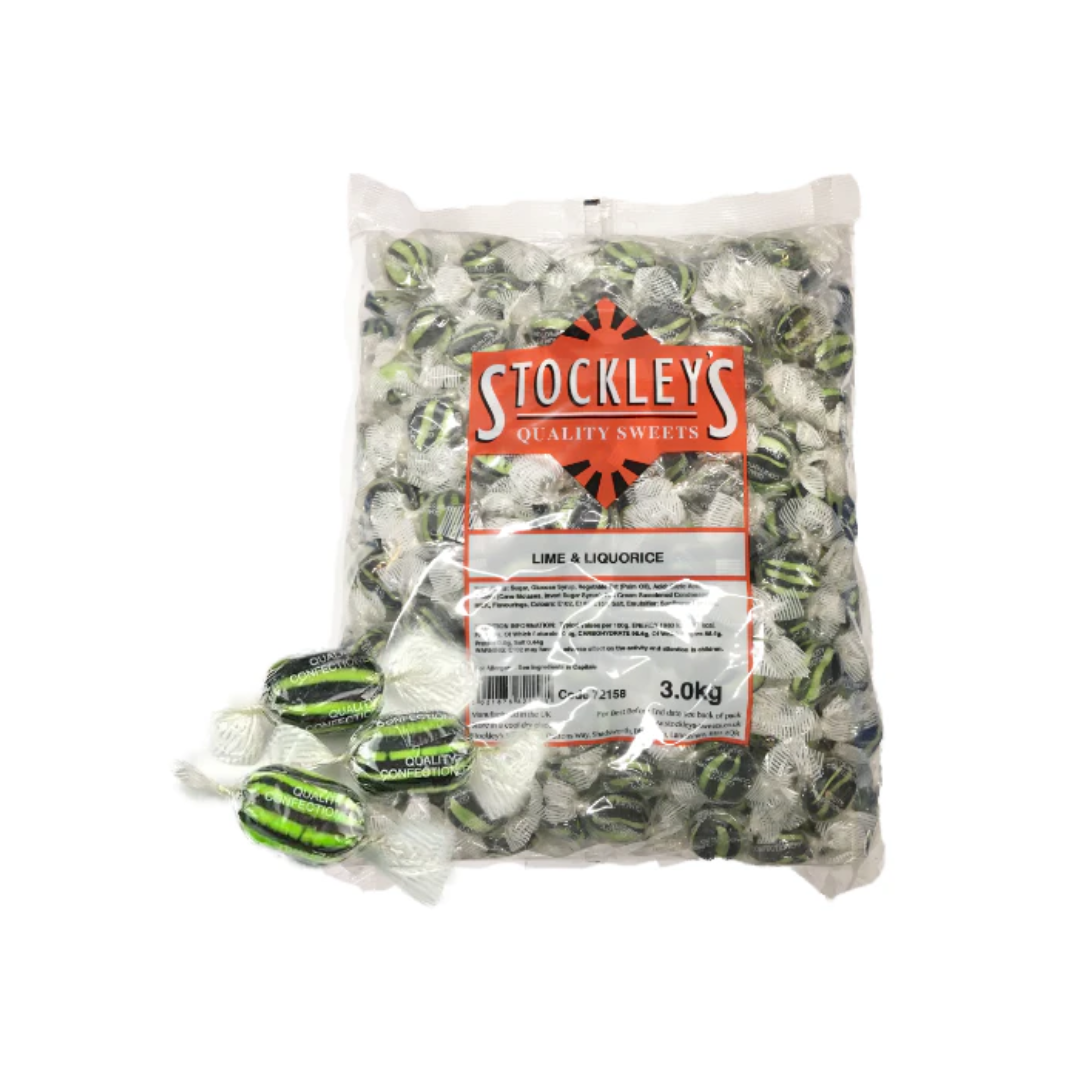Stockley's Wrapped Lime & Liquorice 3kg
