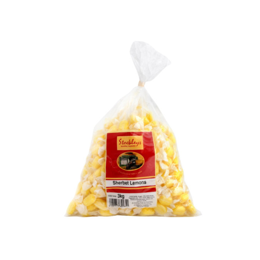 Stockley's Wrapped Sherbet Lemons 3kg