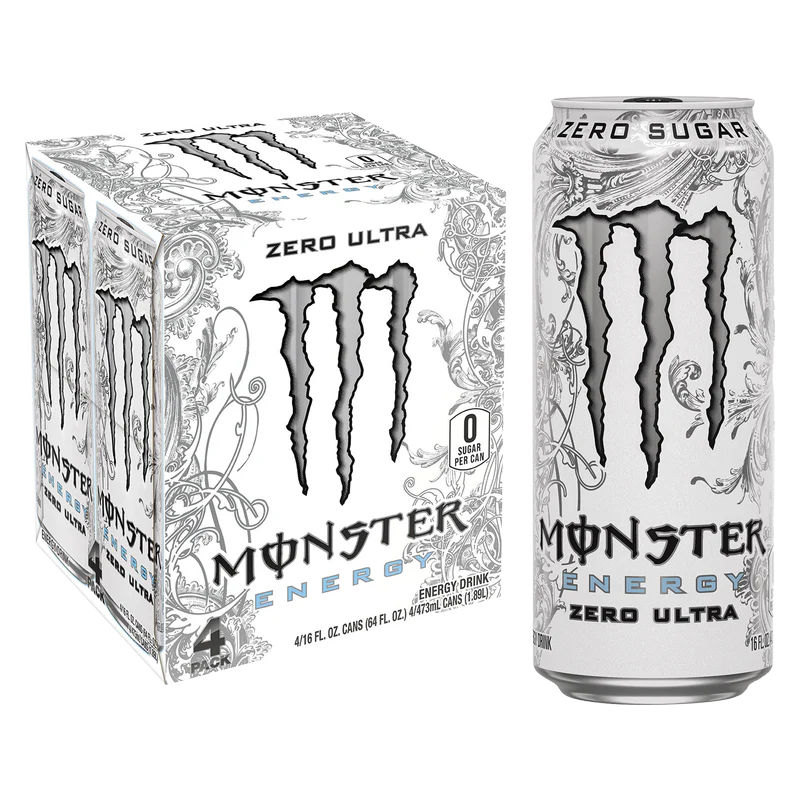 Monster Energy Zero 4Pk