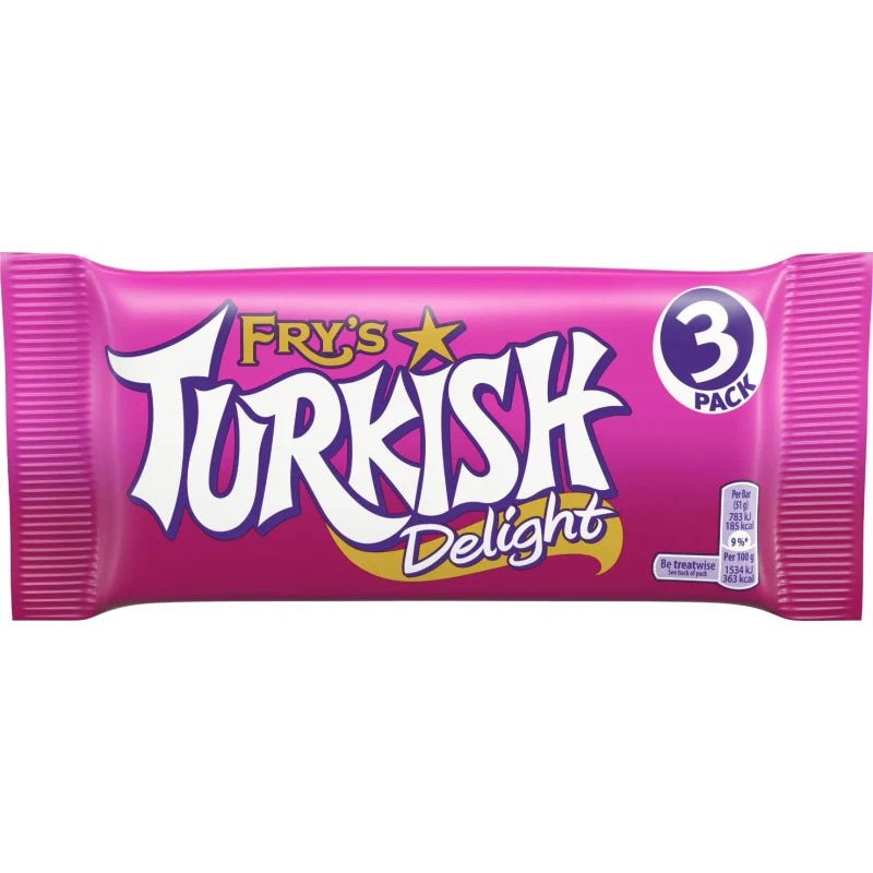 Frys Turkish Delight 3Pk