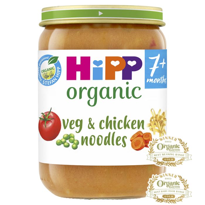 Hipp Organic Veg With Noodles & Chicken 7Mths