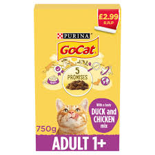 Go Cat Chicken & Duck Β£2.99    750G