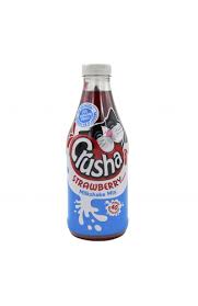 Crusha No Added Sugar Strawberry Milkshake Mix