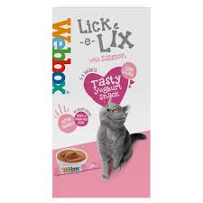 Webbox Cat Delight Lick-E-Lix Salmon 5Pk